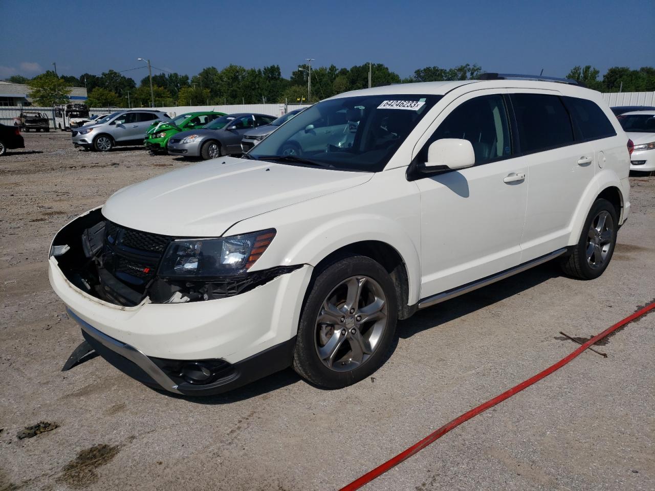 2017 Dodge Journey Crossroad VIN: 3C4PDCGB6HT602816 Lot: 64246233