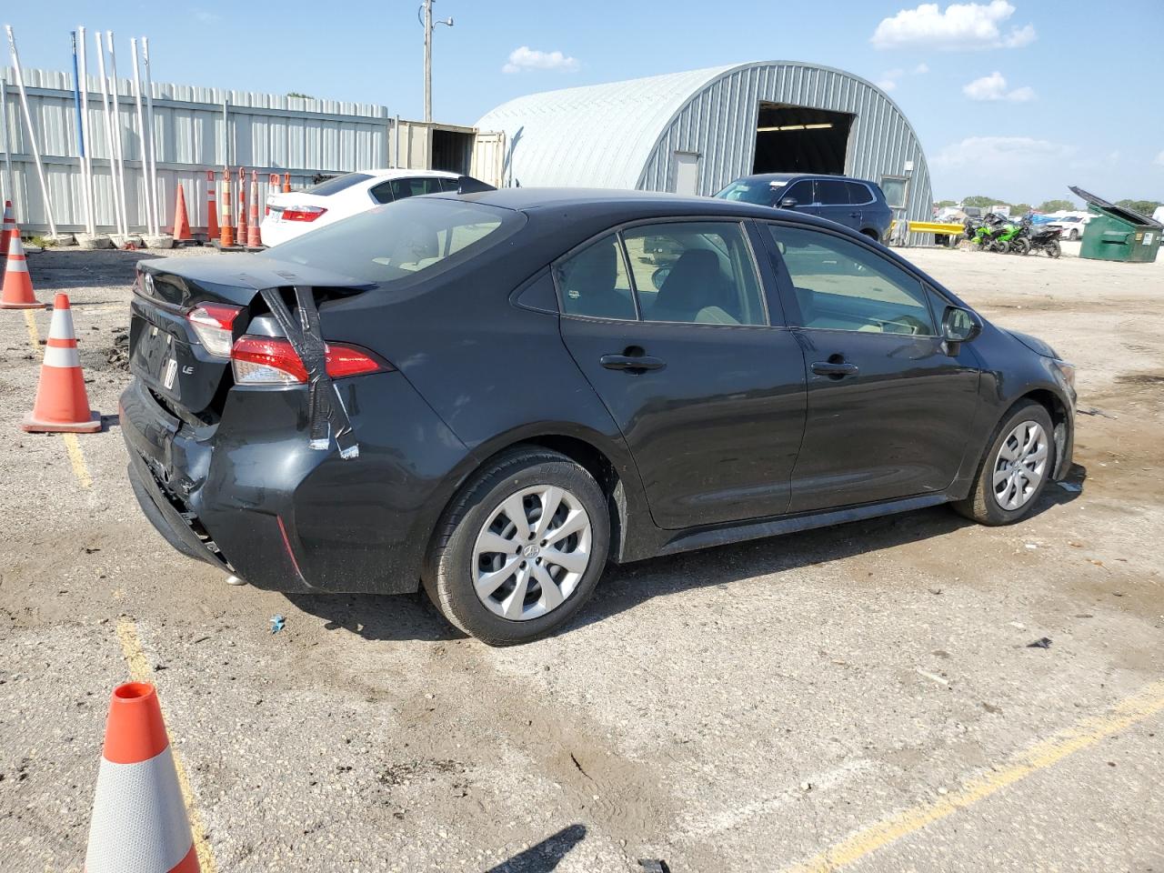 2022 Toyota Corolla Le VIN: JTDEPMAE6NJ221462 Lot: 65650573