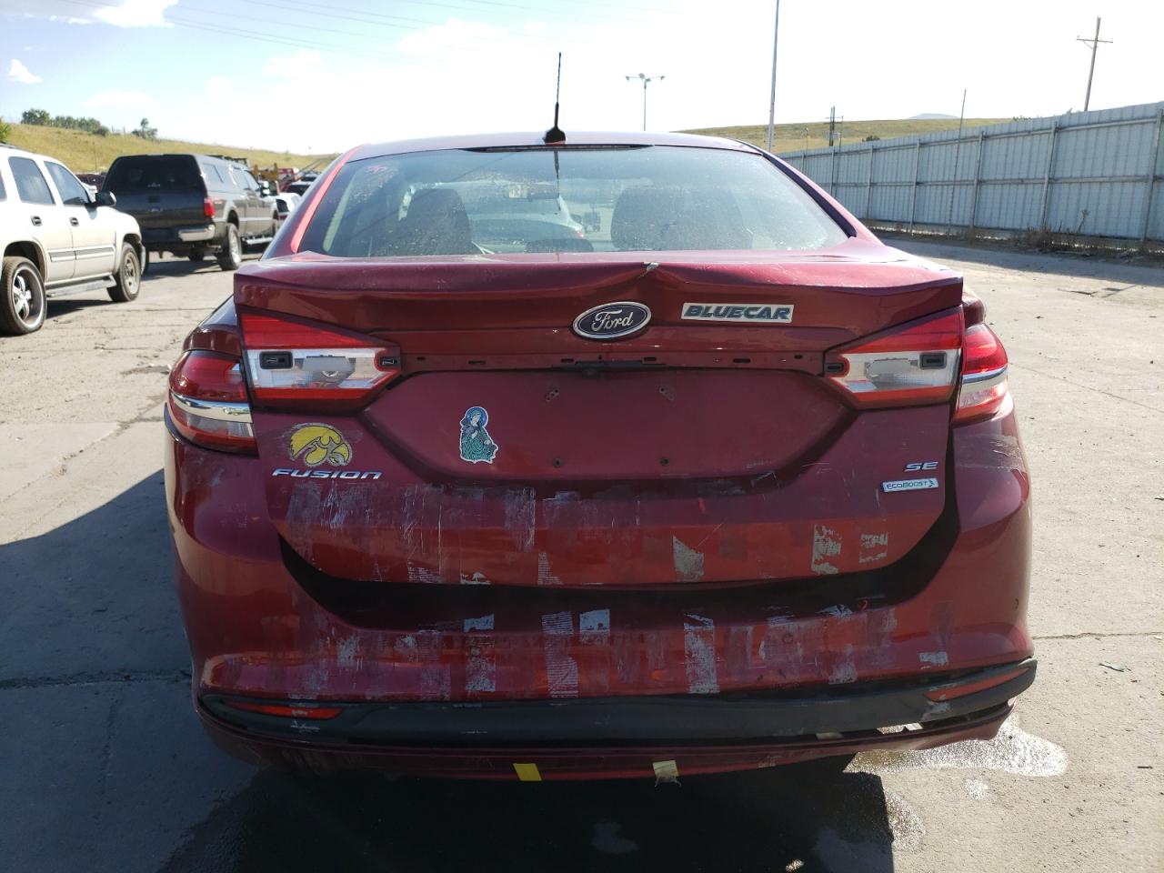 2017 Ford Fusion Se VIN: 3FA6P0HD6HR291554 Lot: 64850633