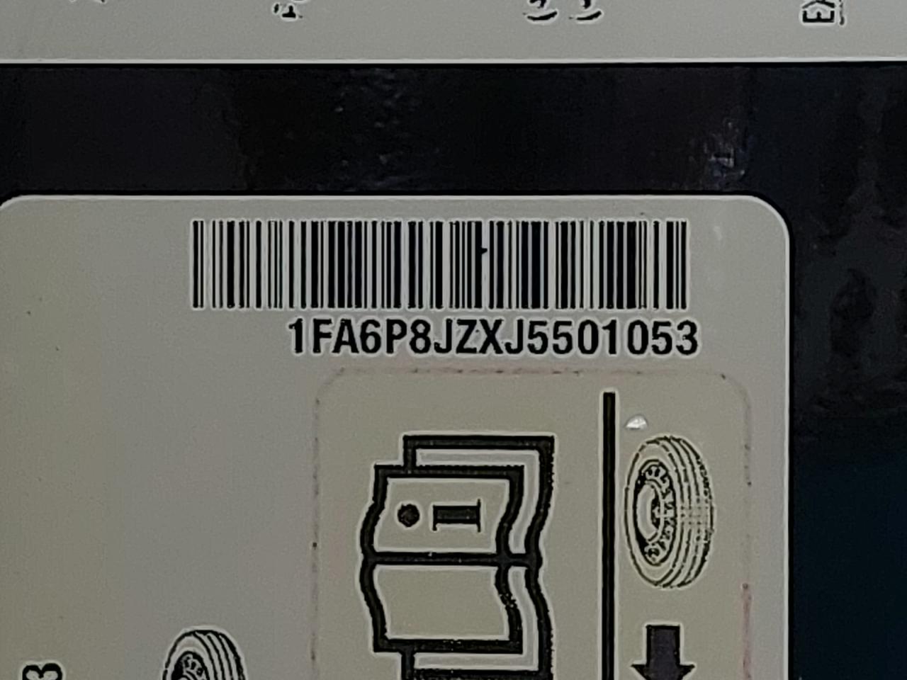 1FA6P8JZXJ5501053 - 2018 Ford Mustang - #60685503