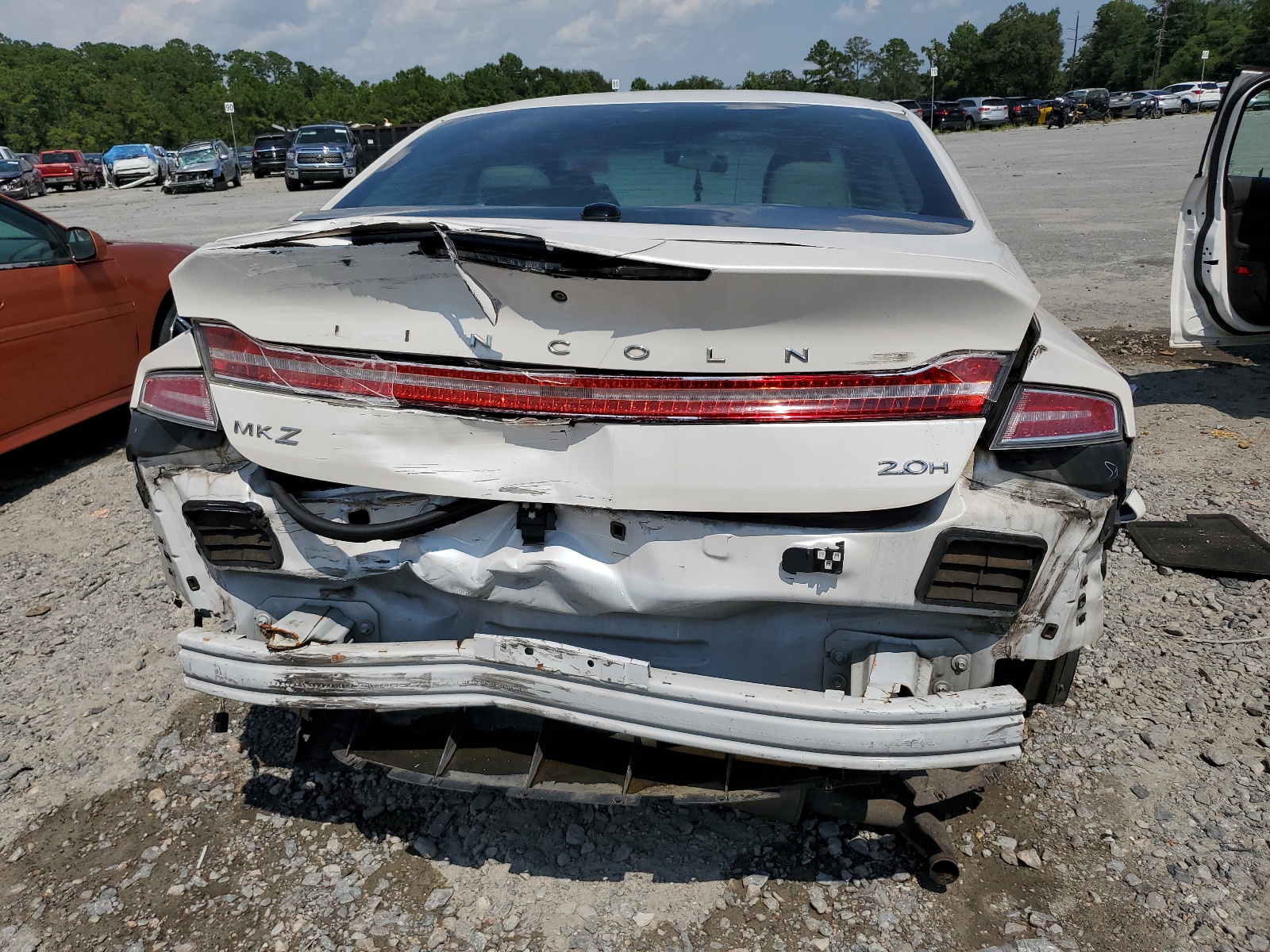 3LN6L2LU8ER813343 2014 Lincoln Mkz Hybrid