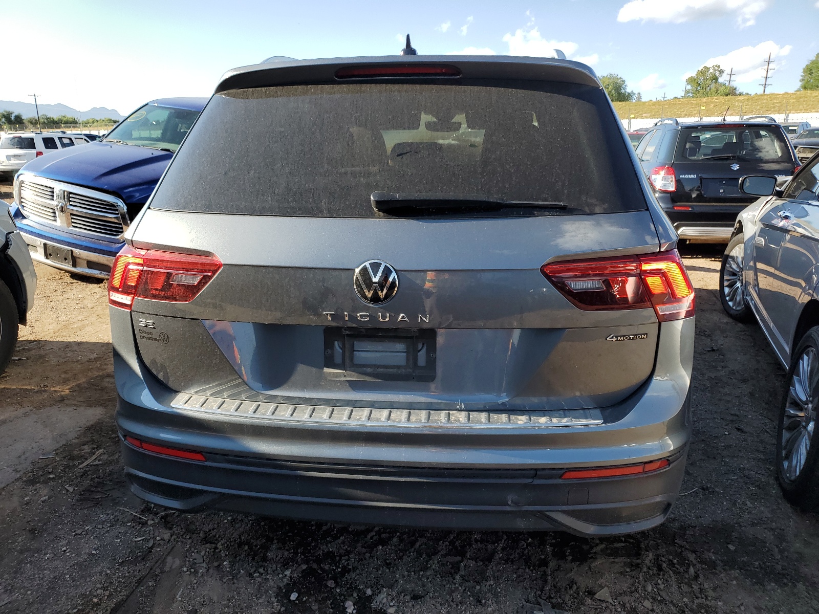 2022 Volkswagen Tiguan Se vin: 3VV2B7AX9NM140772