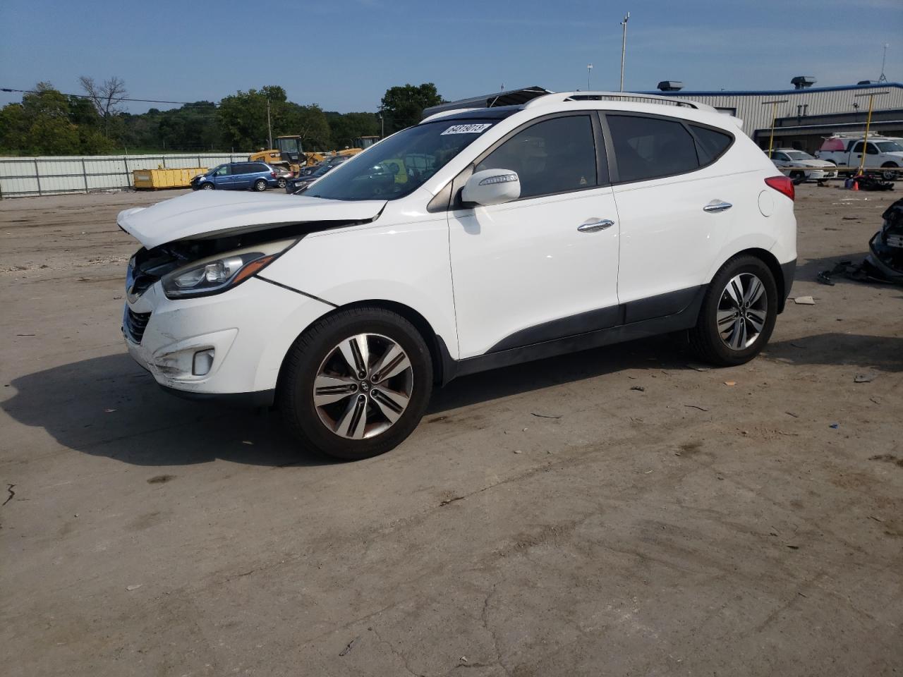 2014 Hyundai Tucson Gls VIN: KM8JU3AG0EU858179 Lot: 64819013