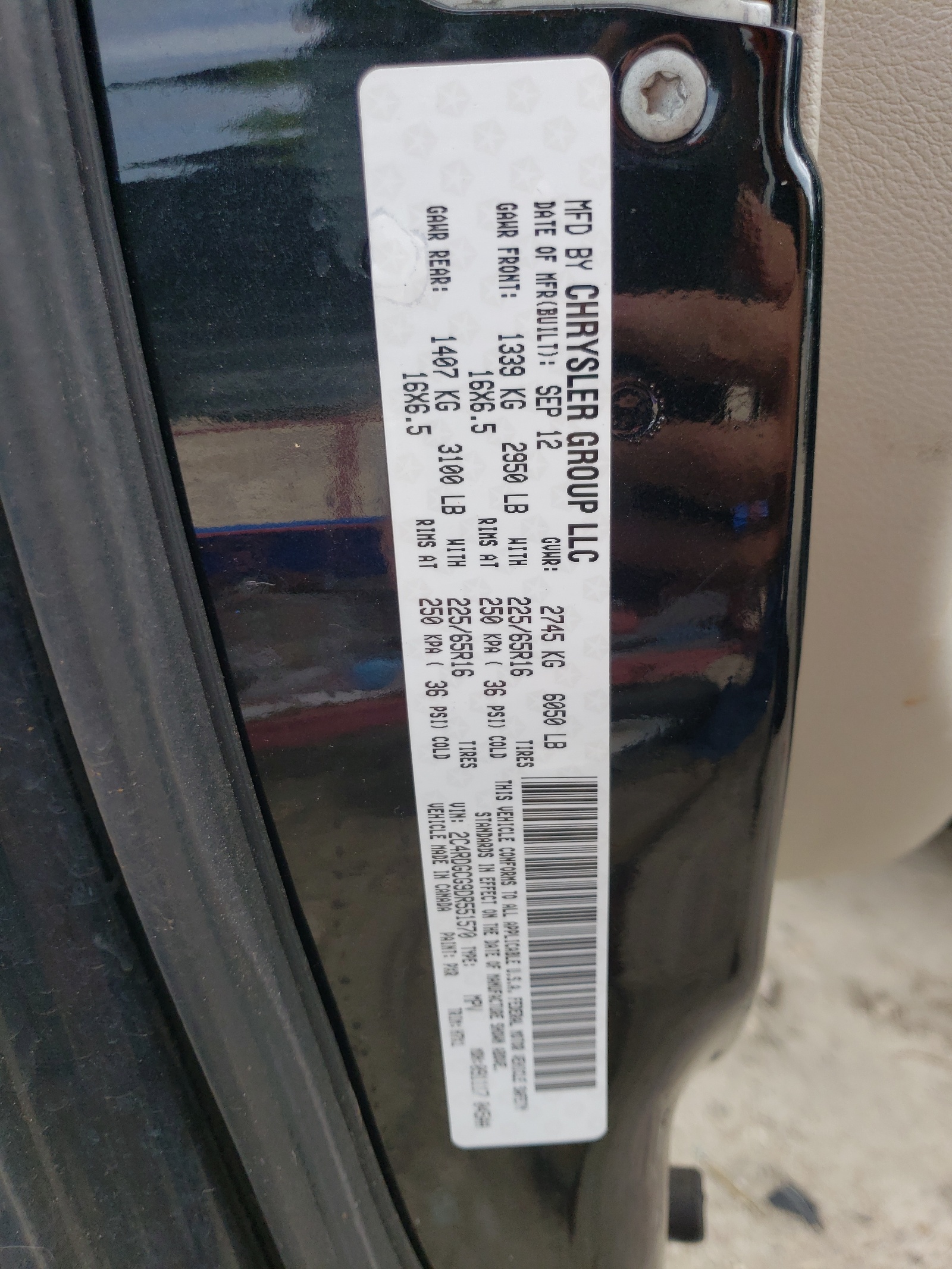 2C4RDGCG9DR551570 2013 Dodge Grand Caravan Sxt