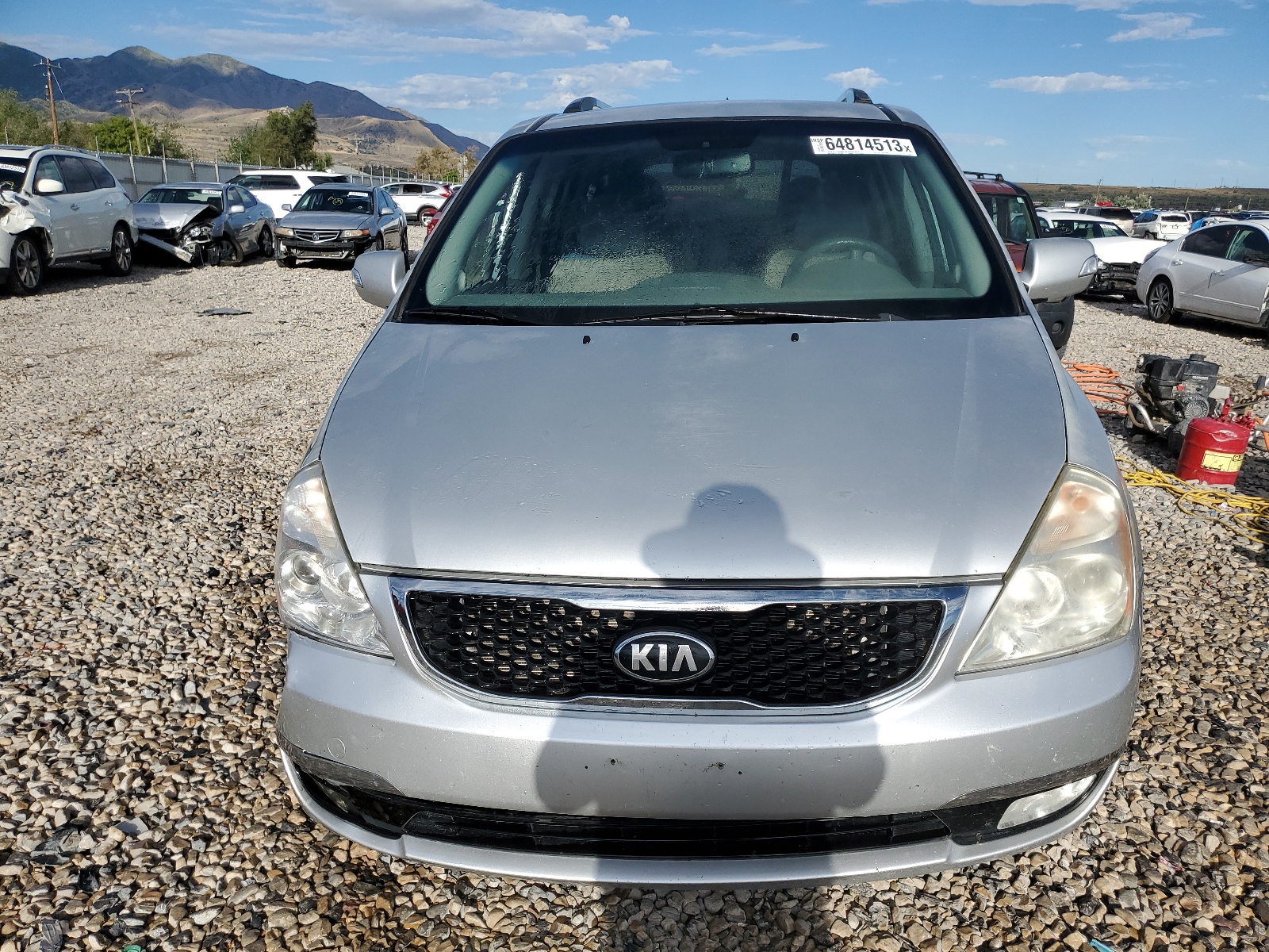 2014 Kia Sedona Lx vin: KNDMG4C75E6572246