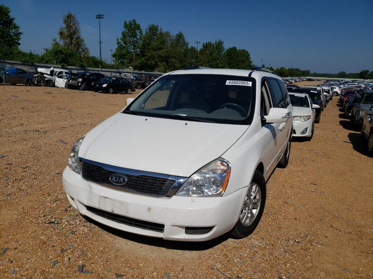 2012 Kia Sedona Lx на продаже в Bridgeton, MO - Side
