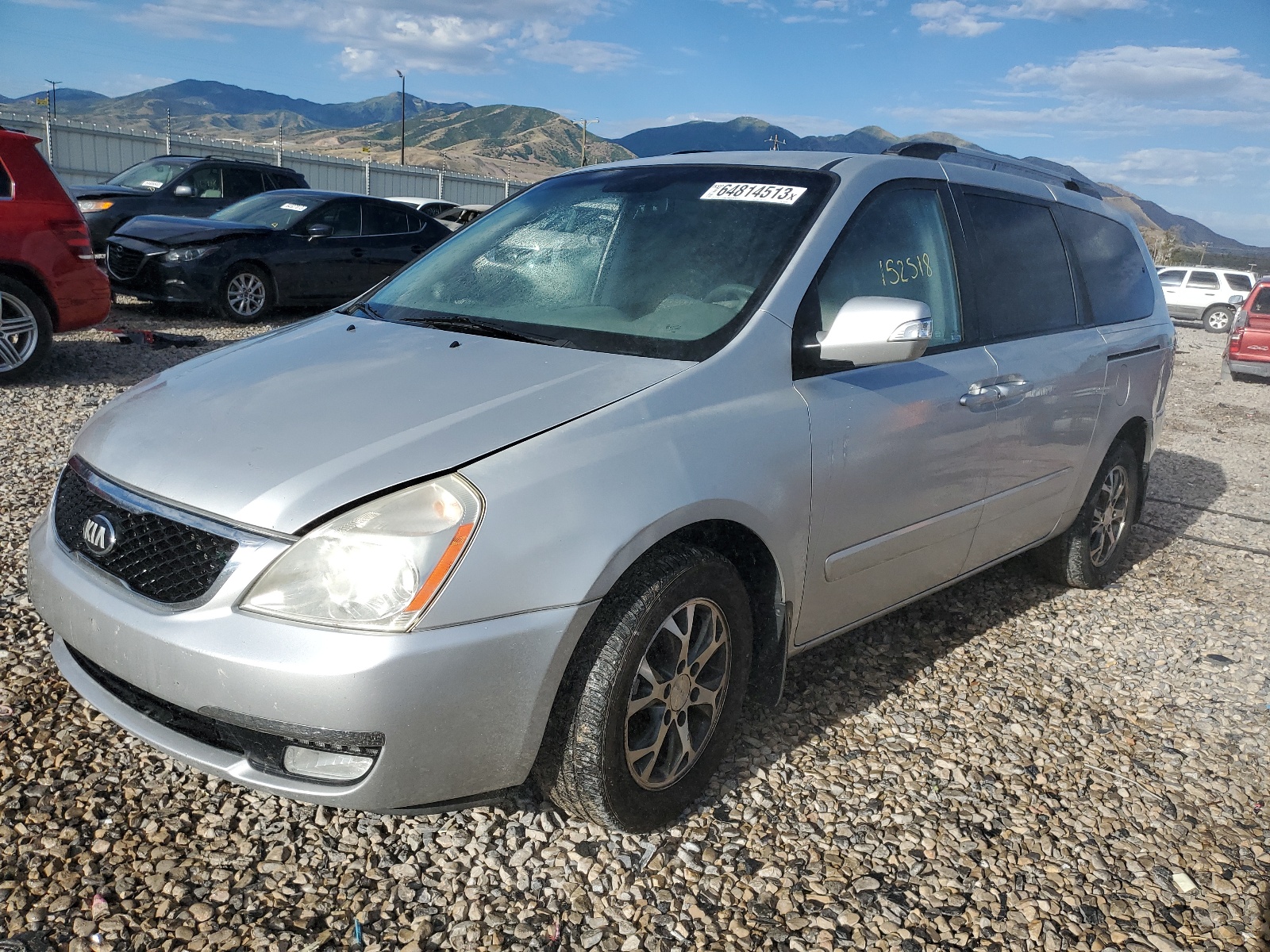2014 Kia Sedona Lx vin: KNDMG4C75E6572246