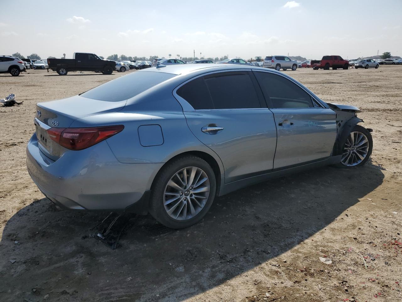 2018 Infiniti Q50 Luxe VIN: JN1EV7AP7JM353523 Lot: 64859203