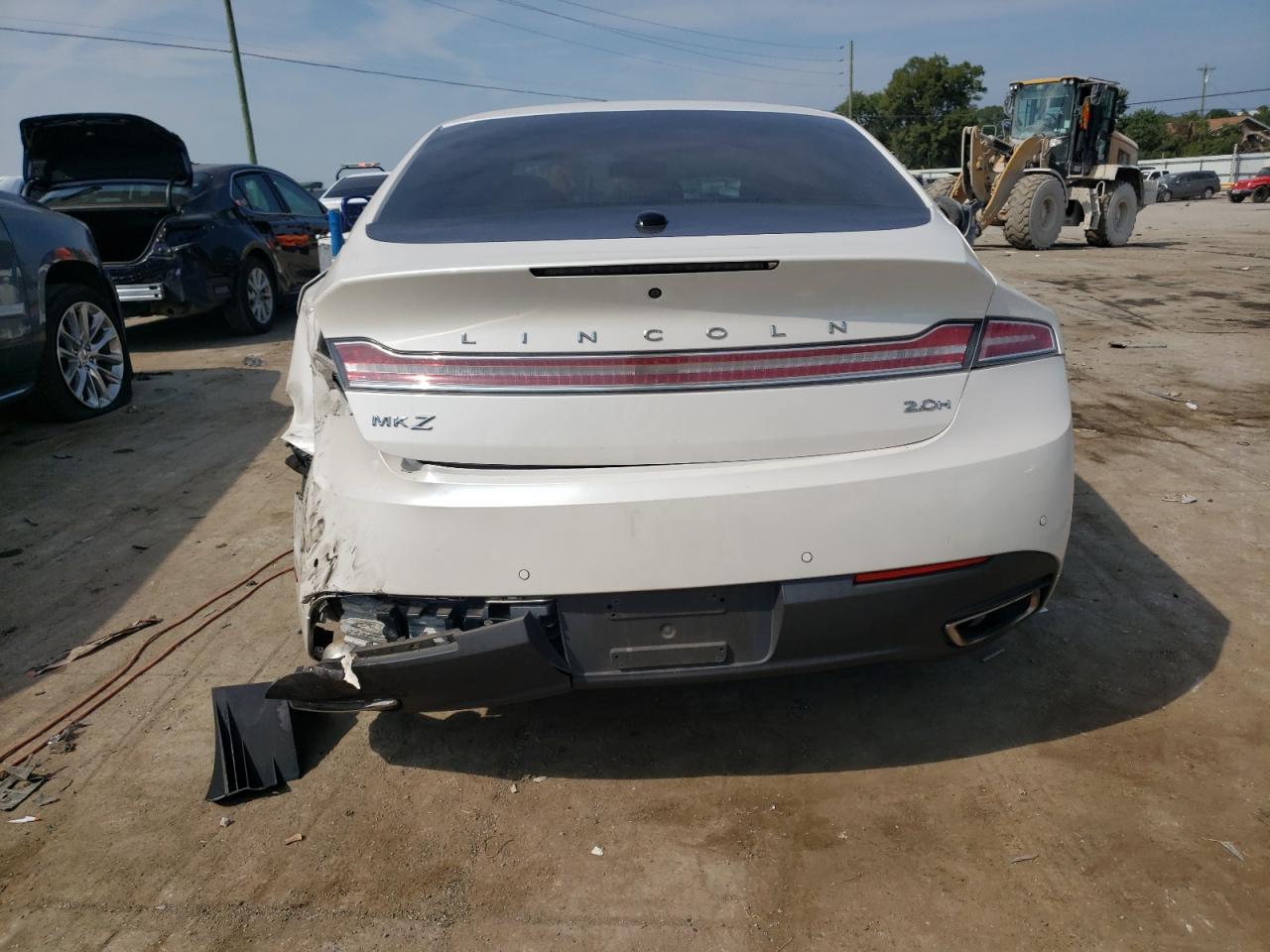 2016 Lincoln Mkz Hybrid VIN: 3LN6L2LU5GR616777 Lot: 57443924