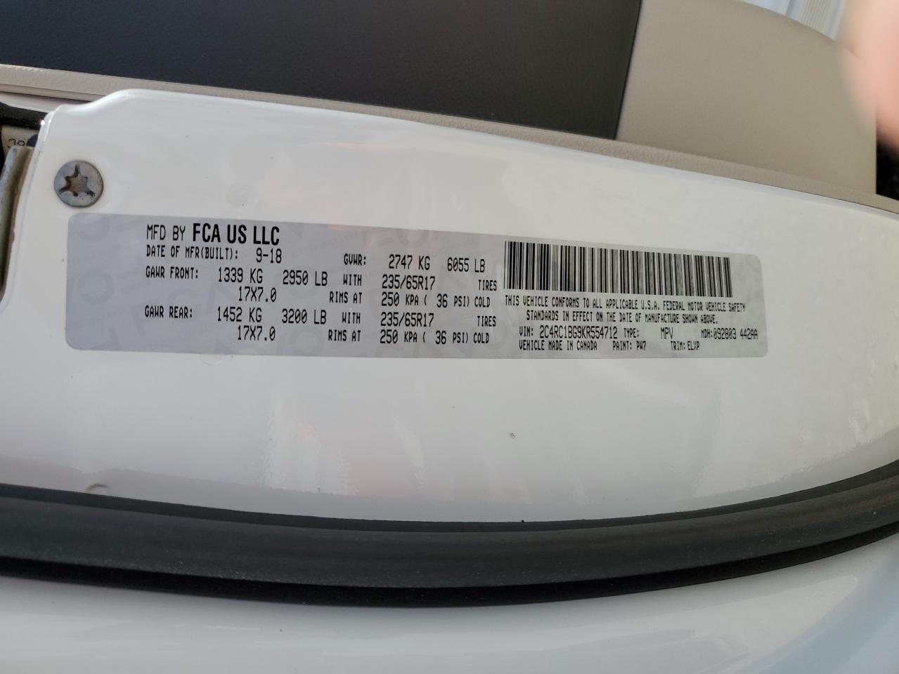2019 Chrysler Pacifica - Image 13