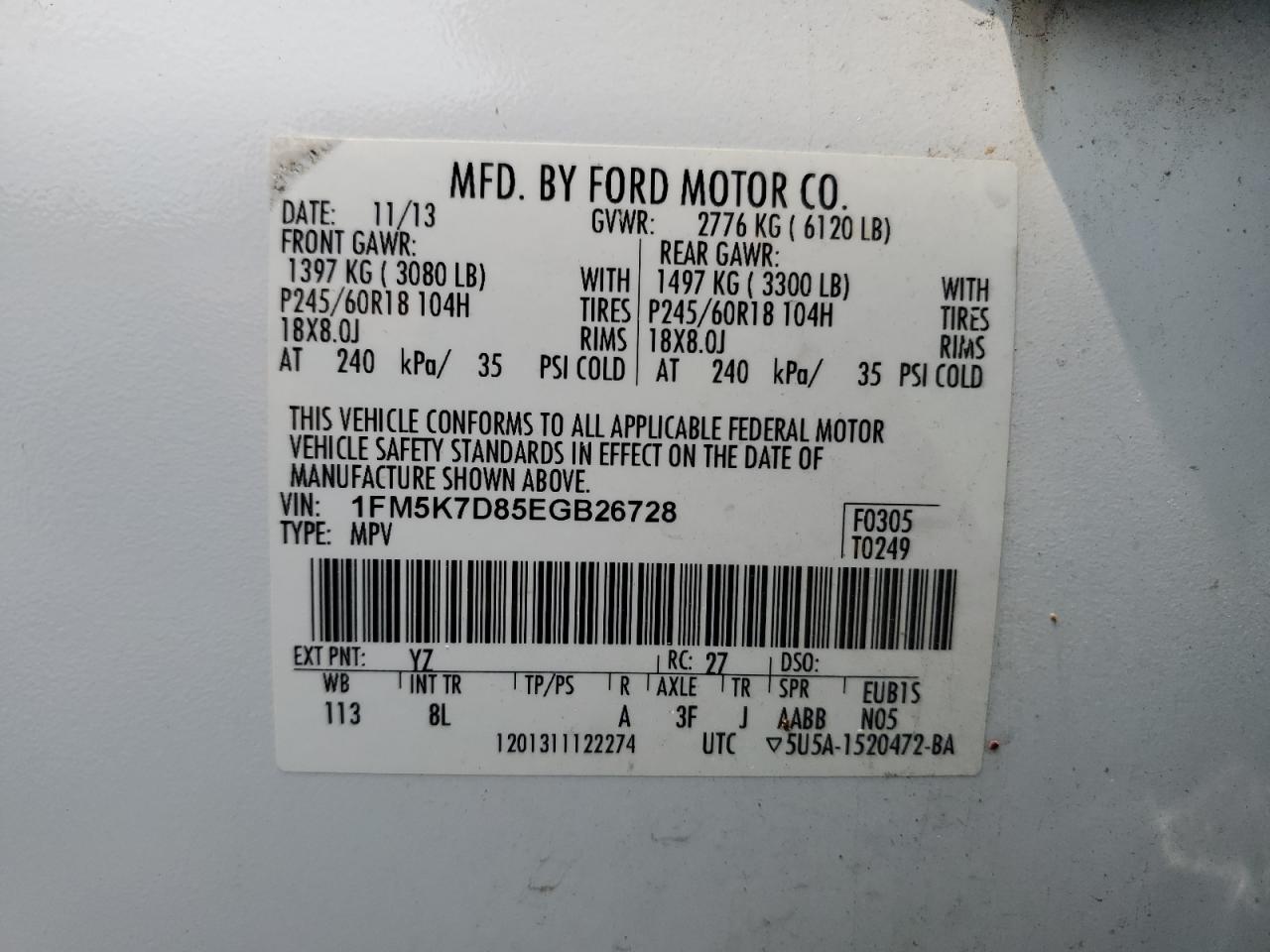 2014 Ford Explorer - Image 14