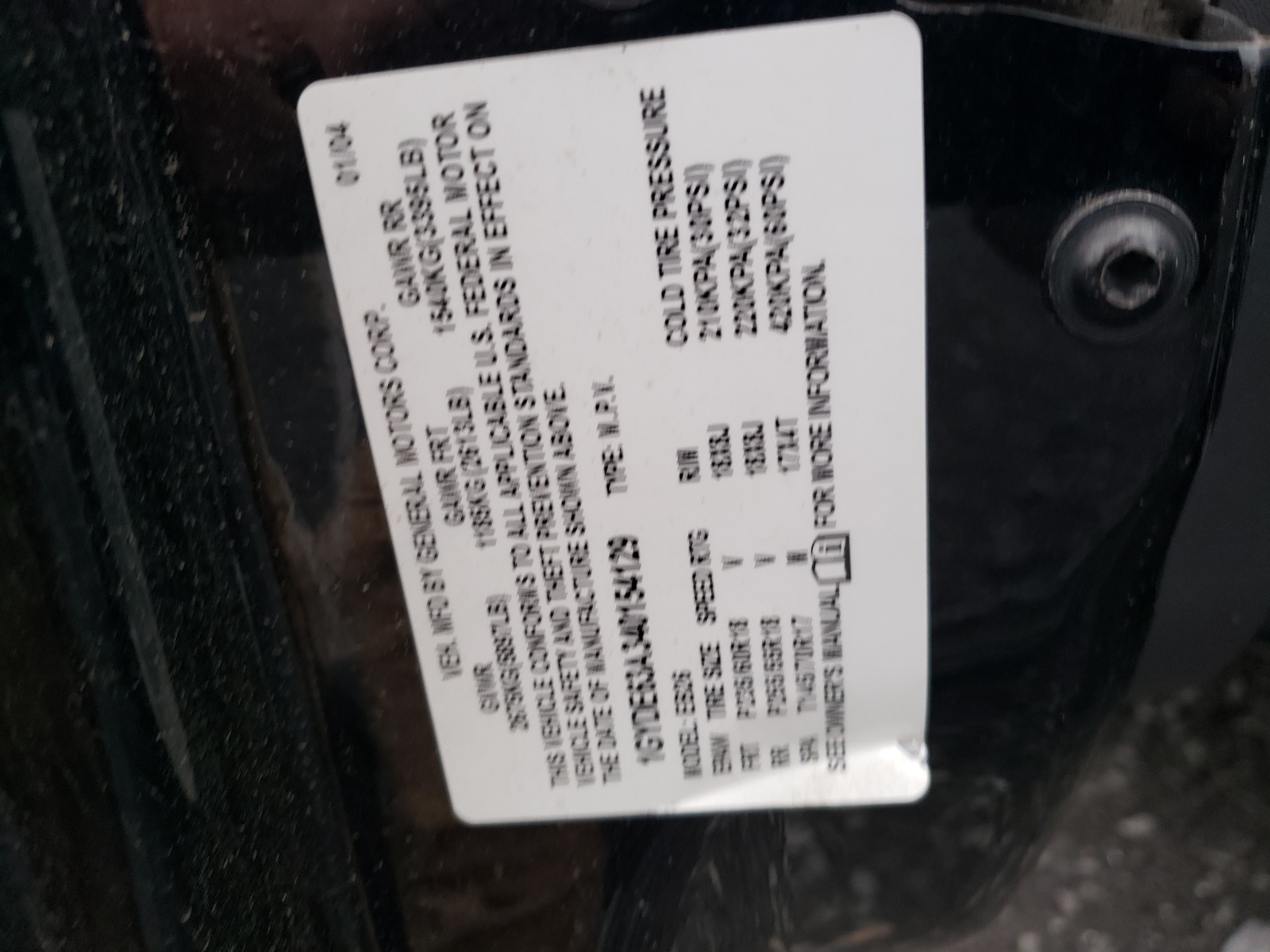 1GYDE63A340154129 2004 Cadillac Srx