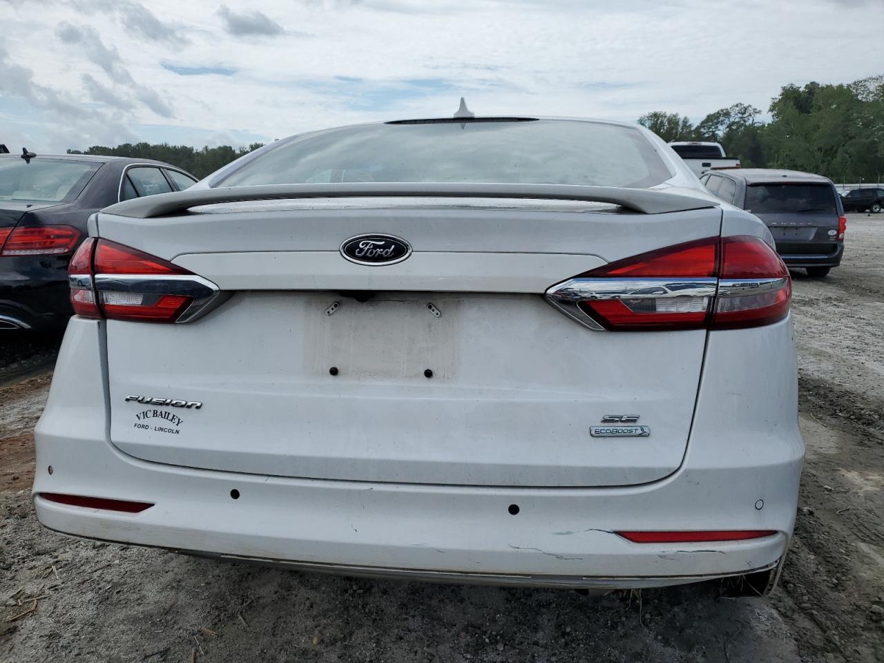 2019 Ford Fusion Se VIN: 3FA6P0HD2KR160693 Lot: 65915243