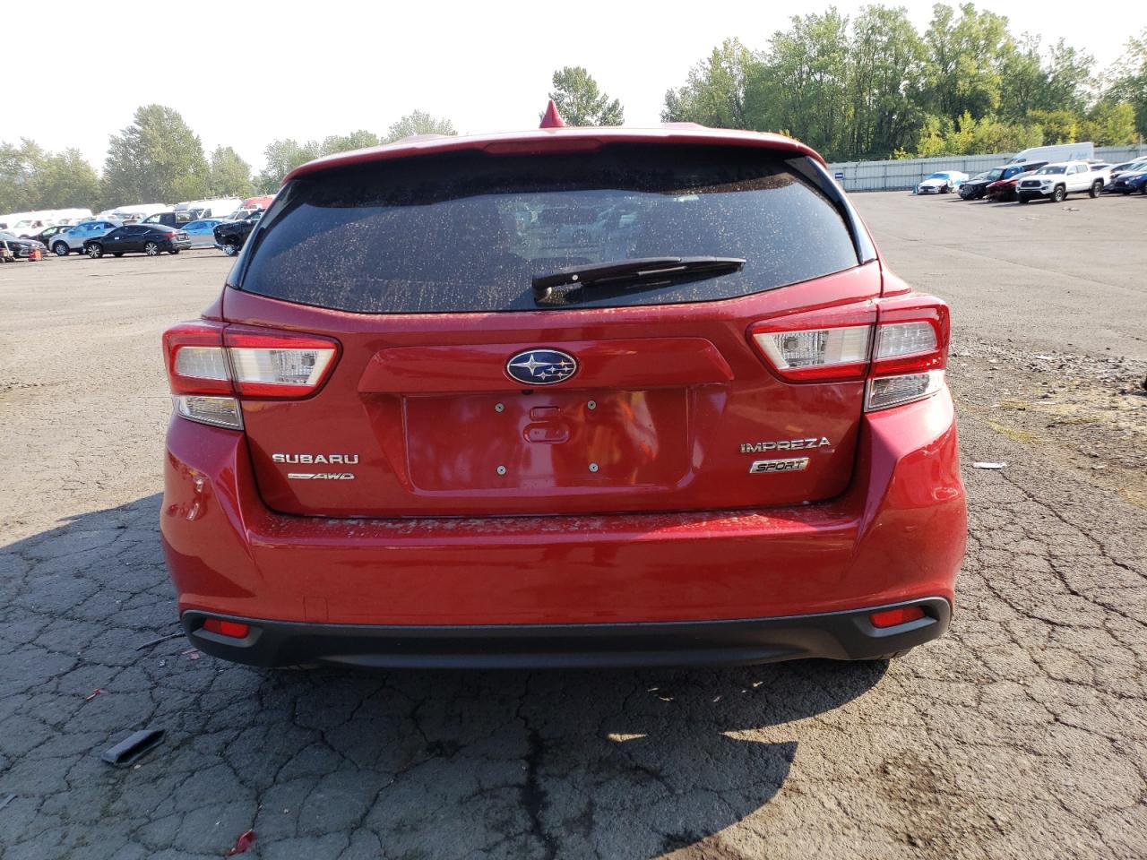 2019 Subaru Impreza Sport VIN: 4S3GTAJ69K3701443 Lot: 65686683