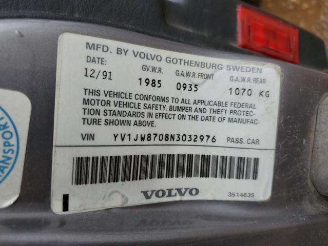 1992 VOLVO 940 BASE