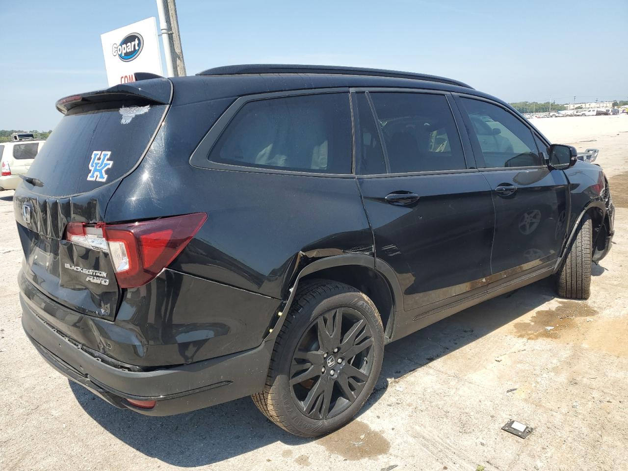 2020 Honda Pilot Black VIN: 5FNYF6H74LB001079 Lot: 65338203