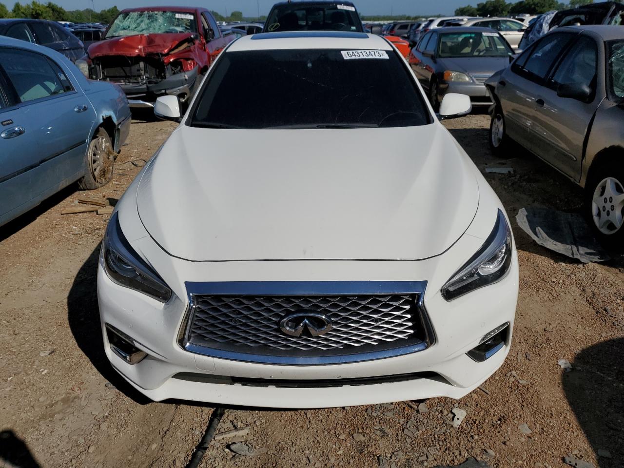 2021 Infiniti Q50 Luxe VIN: JN1EV7BP5MM703203 Lot: 64313473