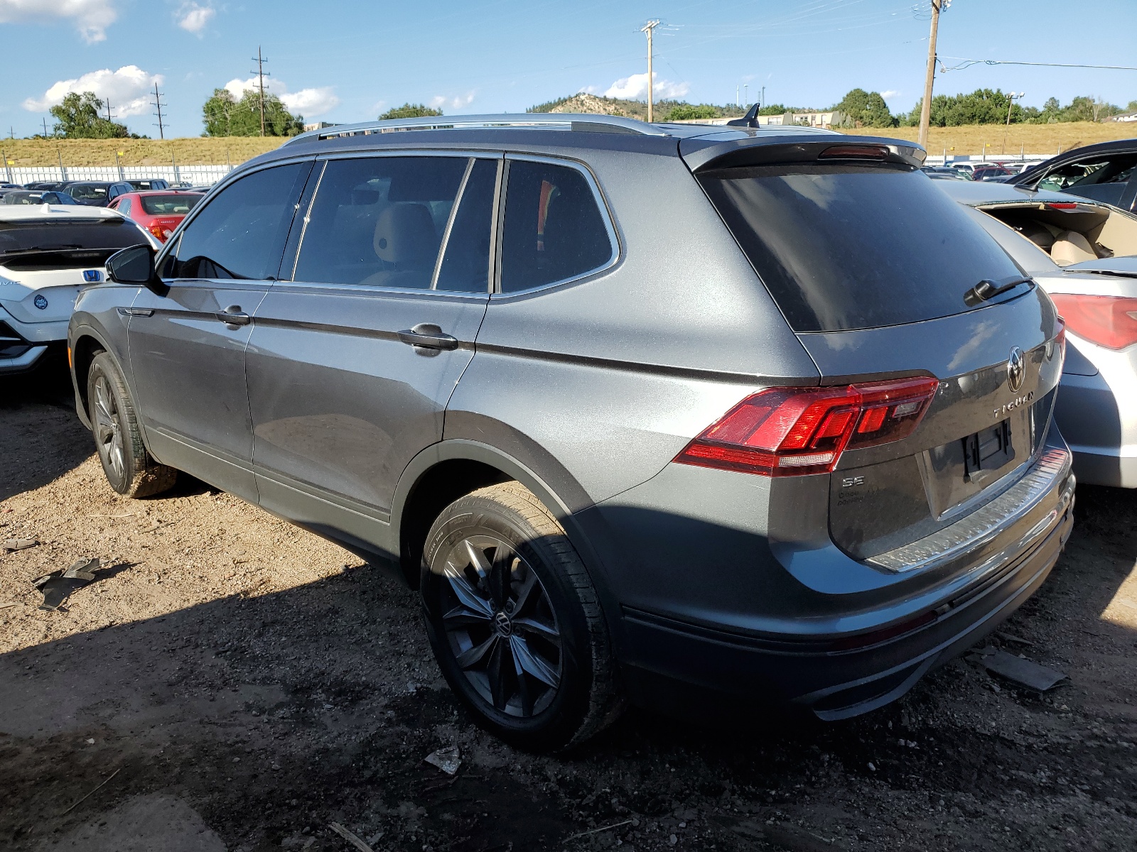 2022 Volkswagen Tiguan Se vin: 3VV2B7AX9NM140772