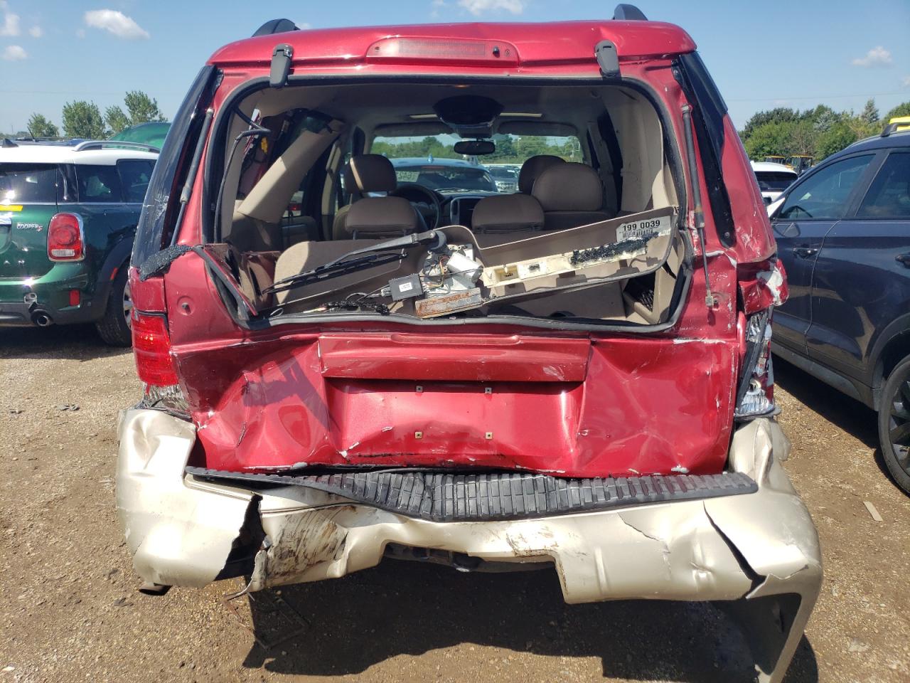 2005 Mercury Mountaineer VIN: 4M2ZU86W35ZJ31815 Lot: 64218513