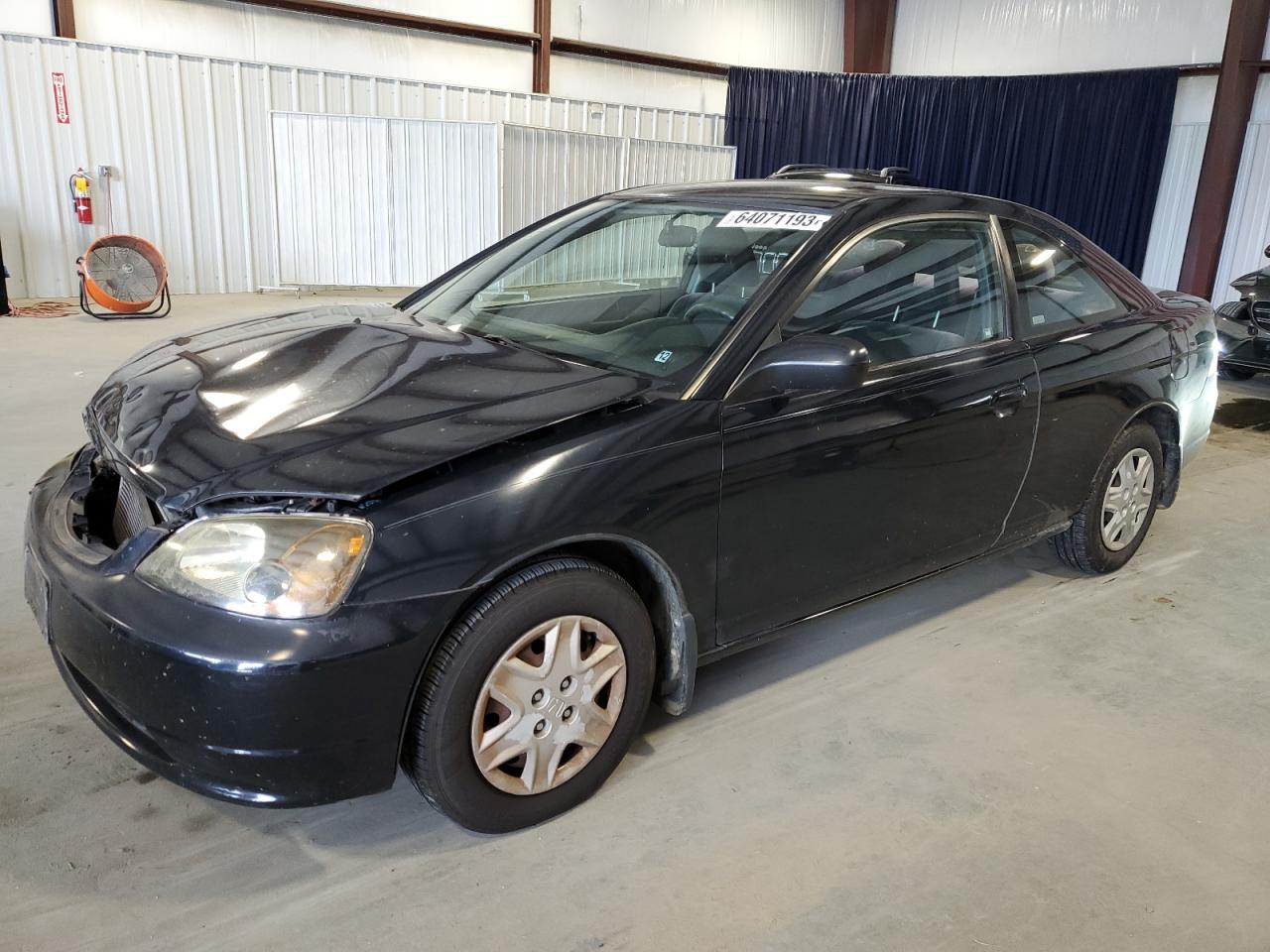 2003 Honda Civic Lx للبيع في Byron، GA - Water/Flood