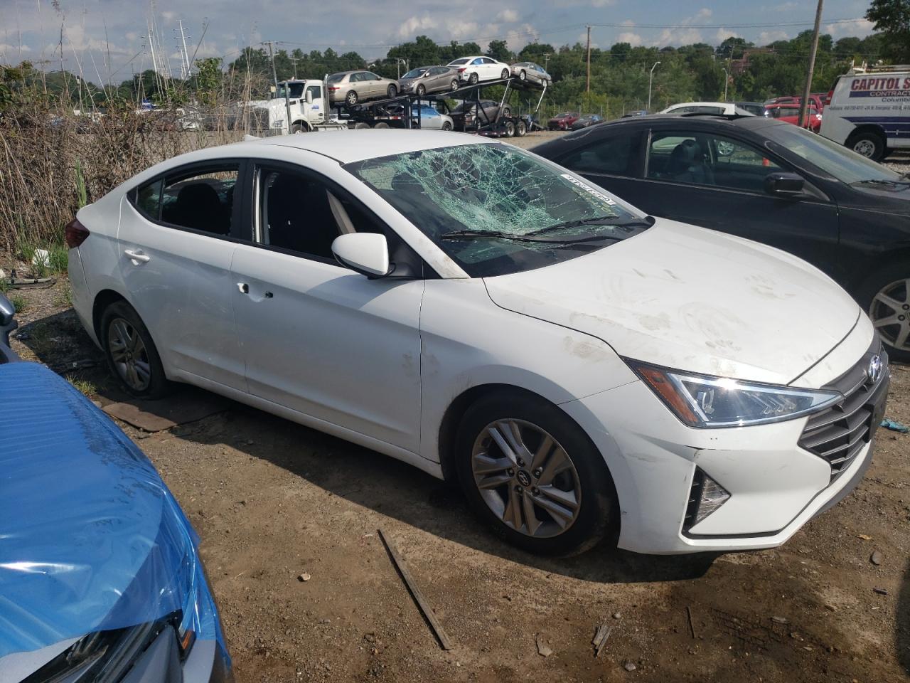 2019 Hyundai Elantra Sel VIN: 5NPD84LFXKH420520 Lot: 64237243