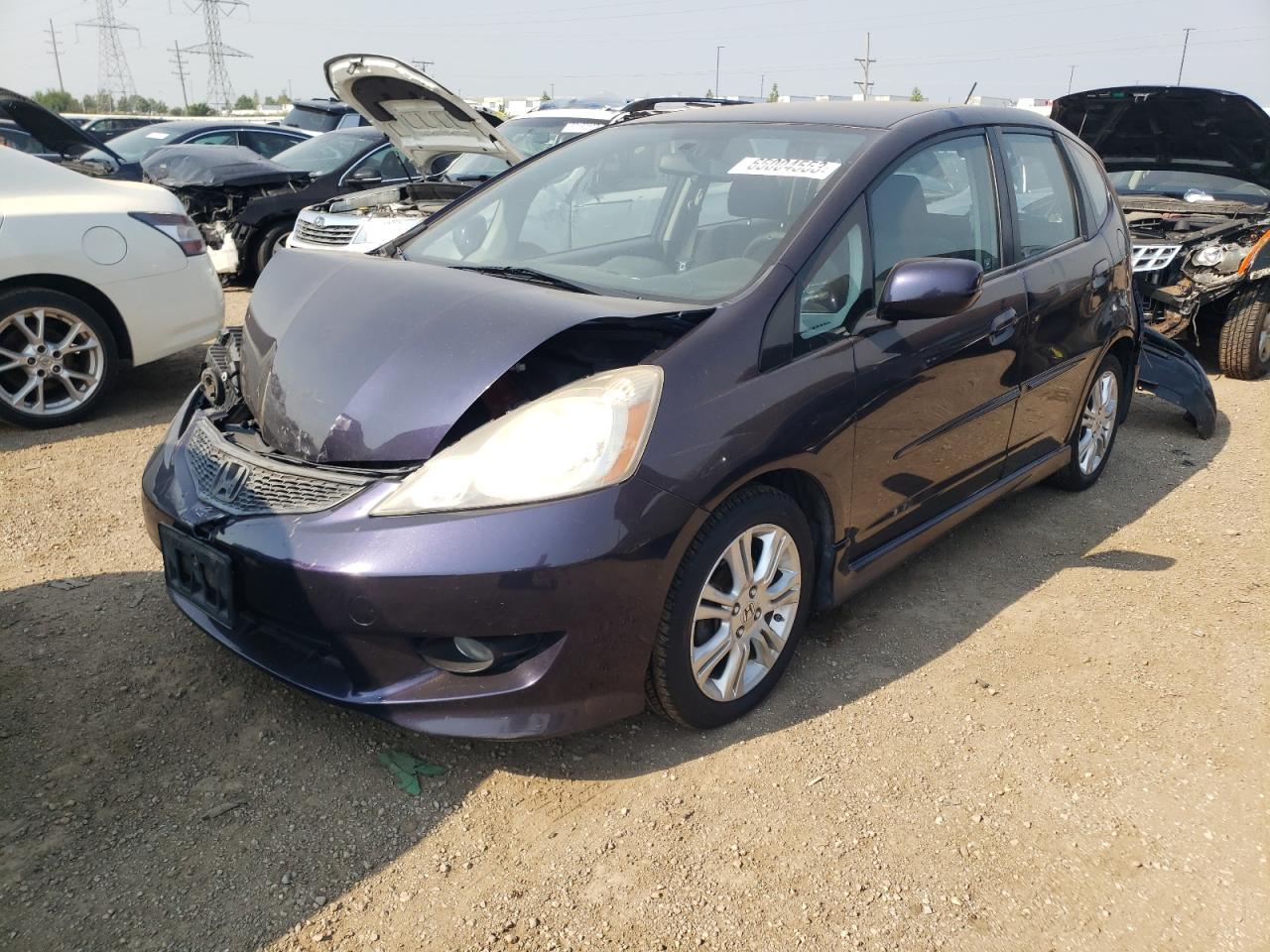 2010 Honda Fit Sport للبيع في Elgin، IL - Front End