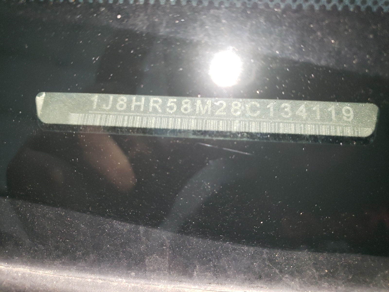 1J8HR58M28C134119 2008 Jeep Grand Cherokee Limited