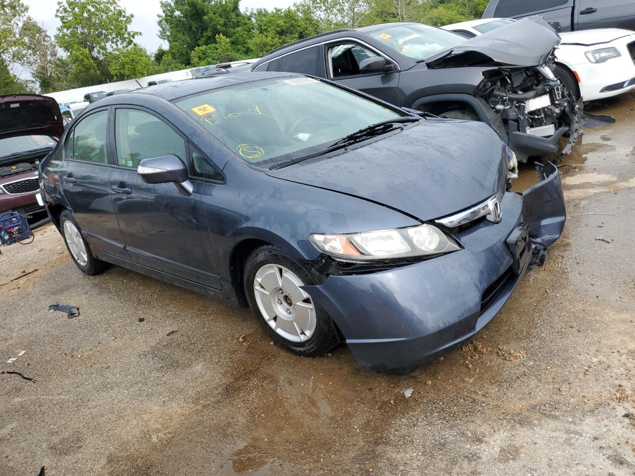 2006 Honda Civic Hybrid VIN: JHMFA36226S021722 Lot: 62223083