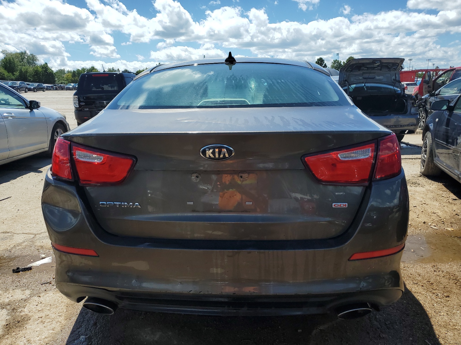 2014 Kia Optima Lx vin: 5XXGM4A75EG311757