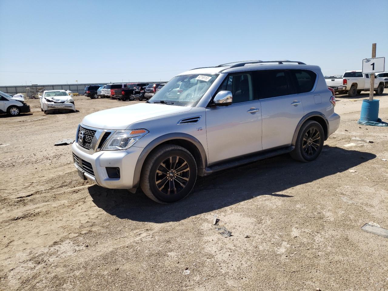 JN8AY2ND0JX000162 2018 Nissan Armada Sv