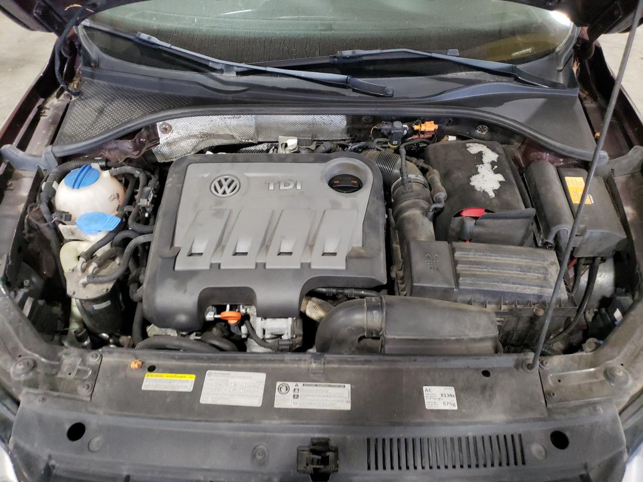 2013 Volkswagen Passat Se VIN: 1VWBN7A37DC094407 Lot: 62645493