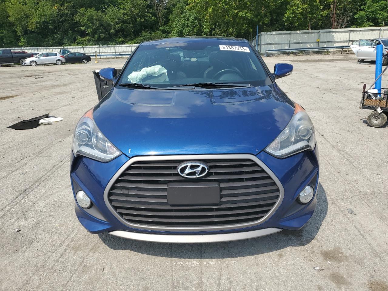 2016 Hyundai Veloster Turbo VIN: KMHTC6AE3GU278777 Lot: 64387313