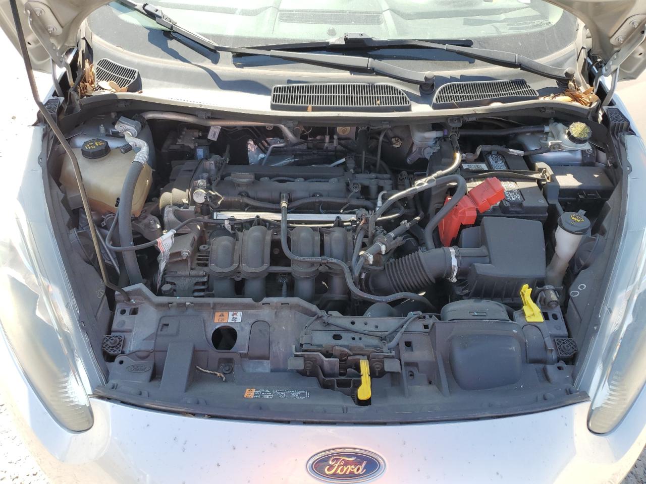 2018 Ford Fiesta Se VIN: 3FADP4BJXJM114411 Lot: 74193214