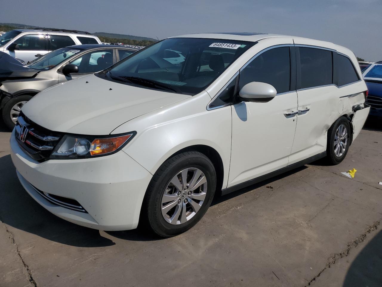 5FNRL5H69HB009670 2017 Honda Odyssey Exl