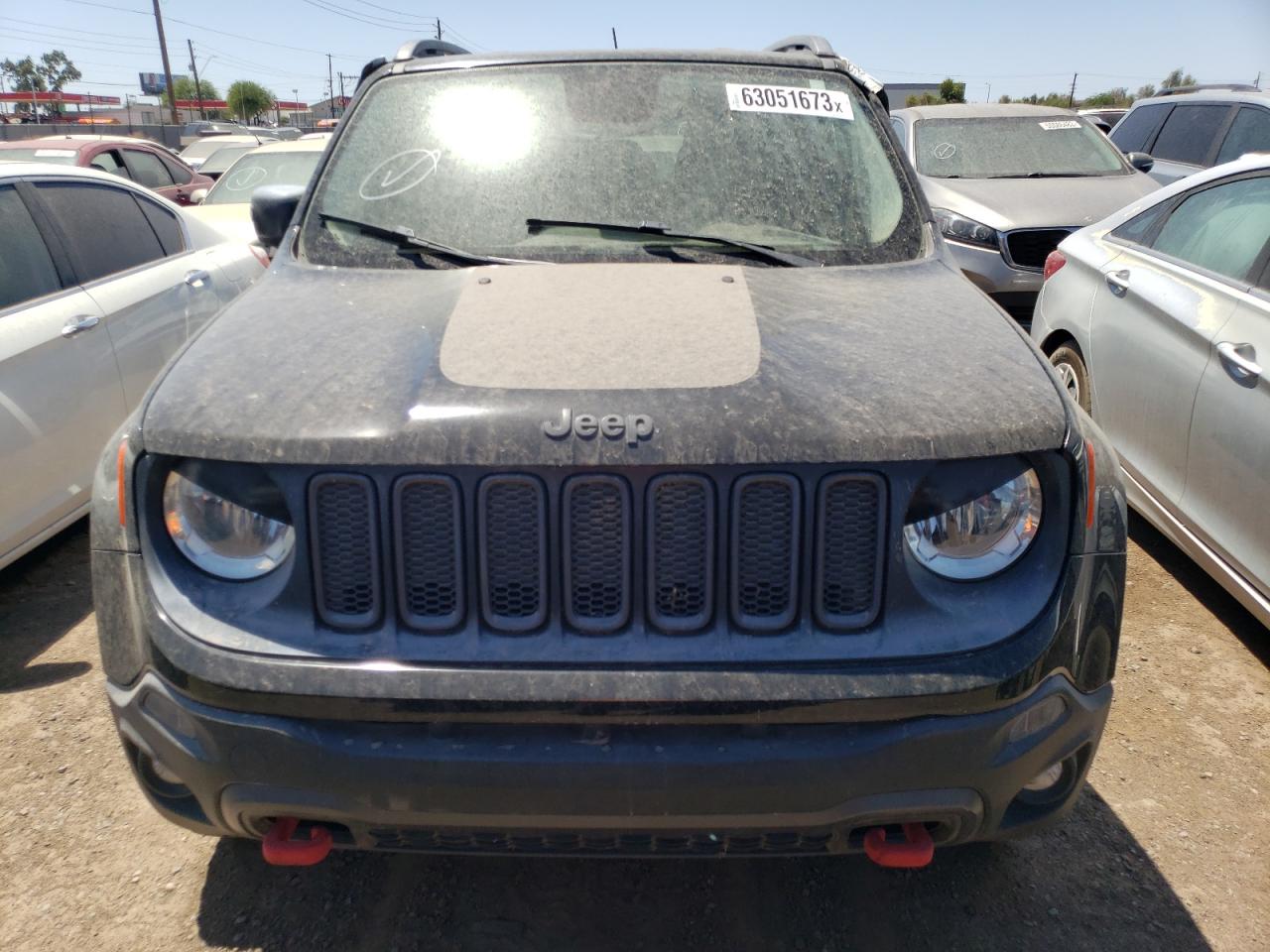 2015 Jeep Renegade Trailhawk VIN: ZACCJBCT9FPB21561 Lot: 63051673