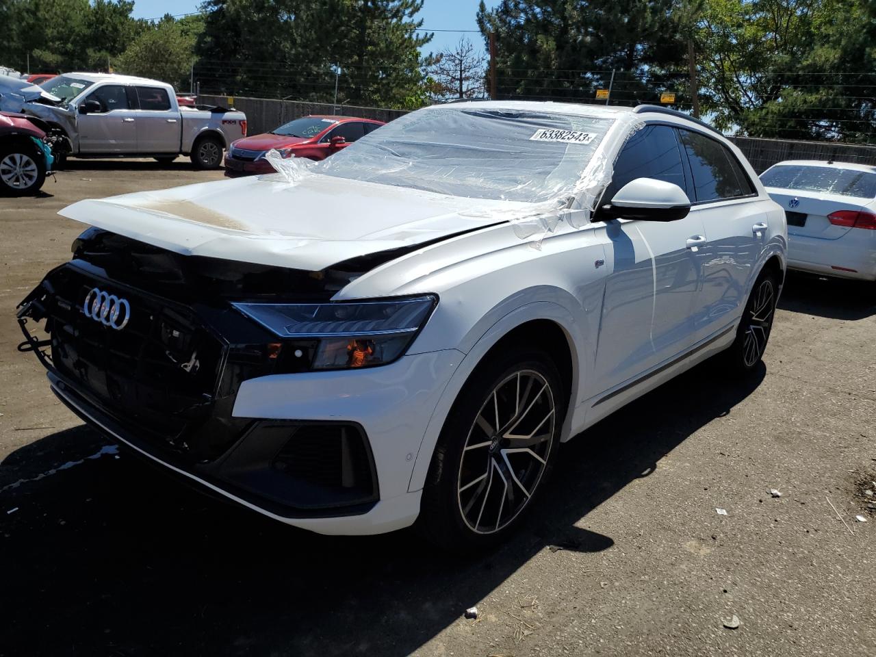 2019 Audi Q8 Prestige S-Line VIN: WA1FVAF12KD040314 Lot: 63382543