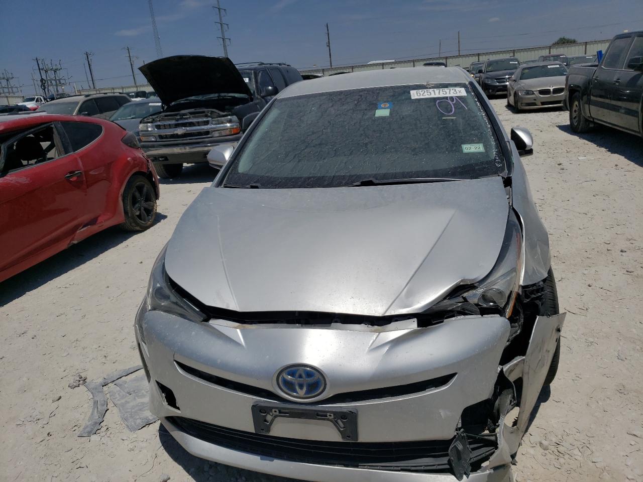 2018 Toyota Prius VIN: JTDKBRFU1J3083696 Lot: 62517573