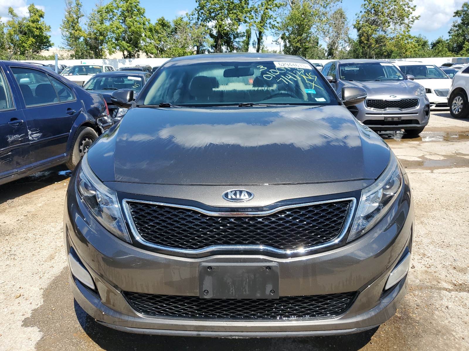 2014 Kia Optima Lx vin: 5XXGM4A75EG311757