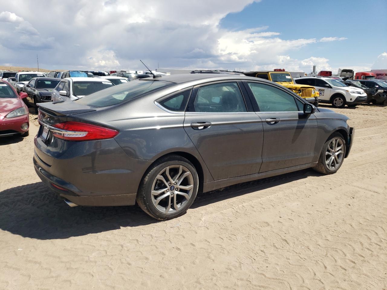 2017 Ford Fusion S VIN: 3FA6P0G73HR410995 Lot: 64809393