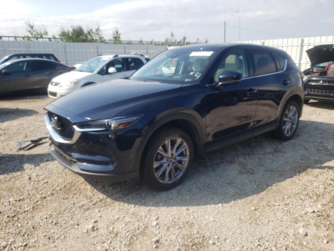 2019 Mazda Cx-5 Grand Touring blue null gas JM3KFBDM7K1635530 photo #1