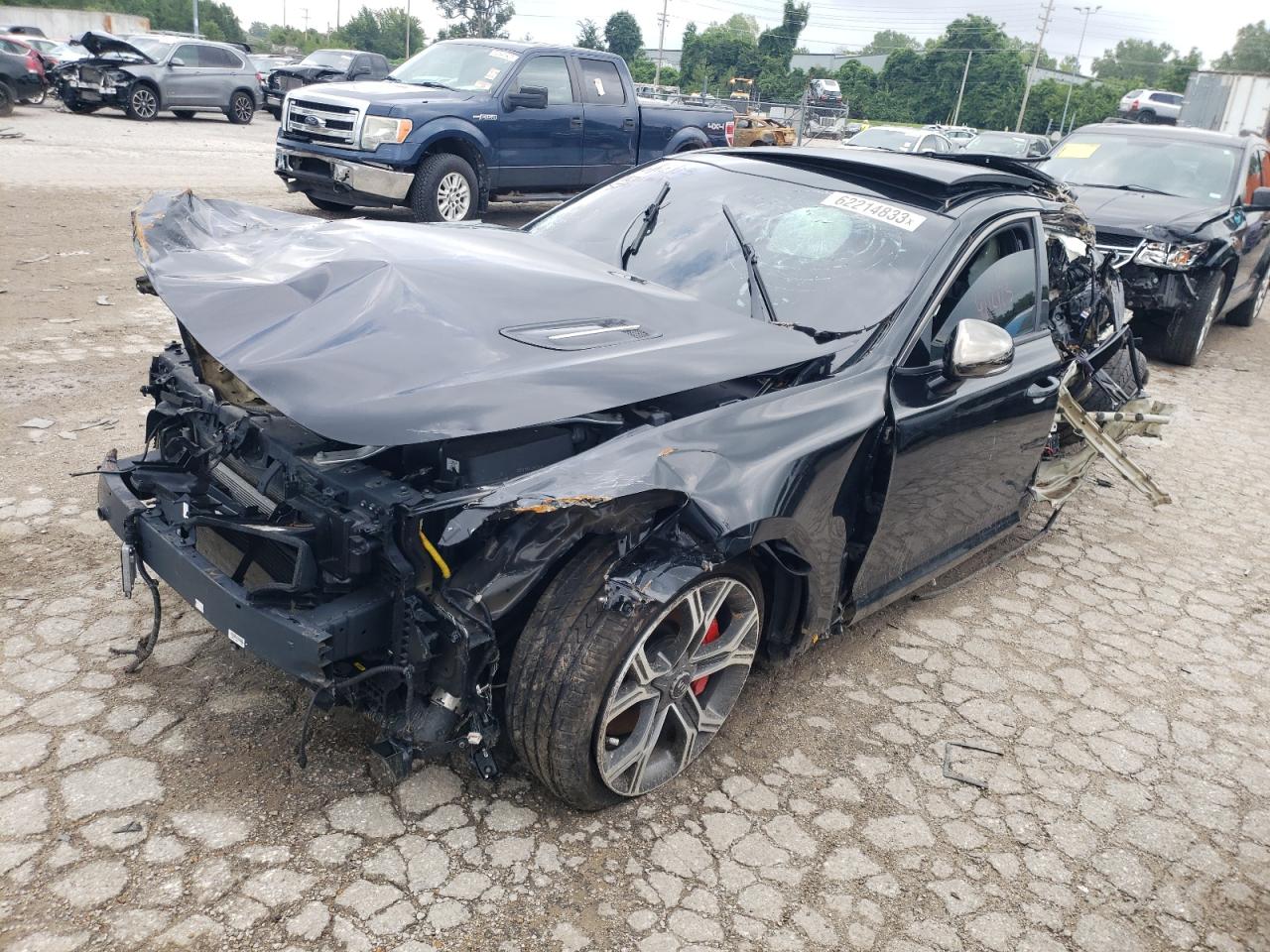 2021 Kia Stinger Gt1 zu verkaufen in Bridgeton, MO - All Over