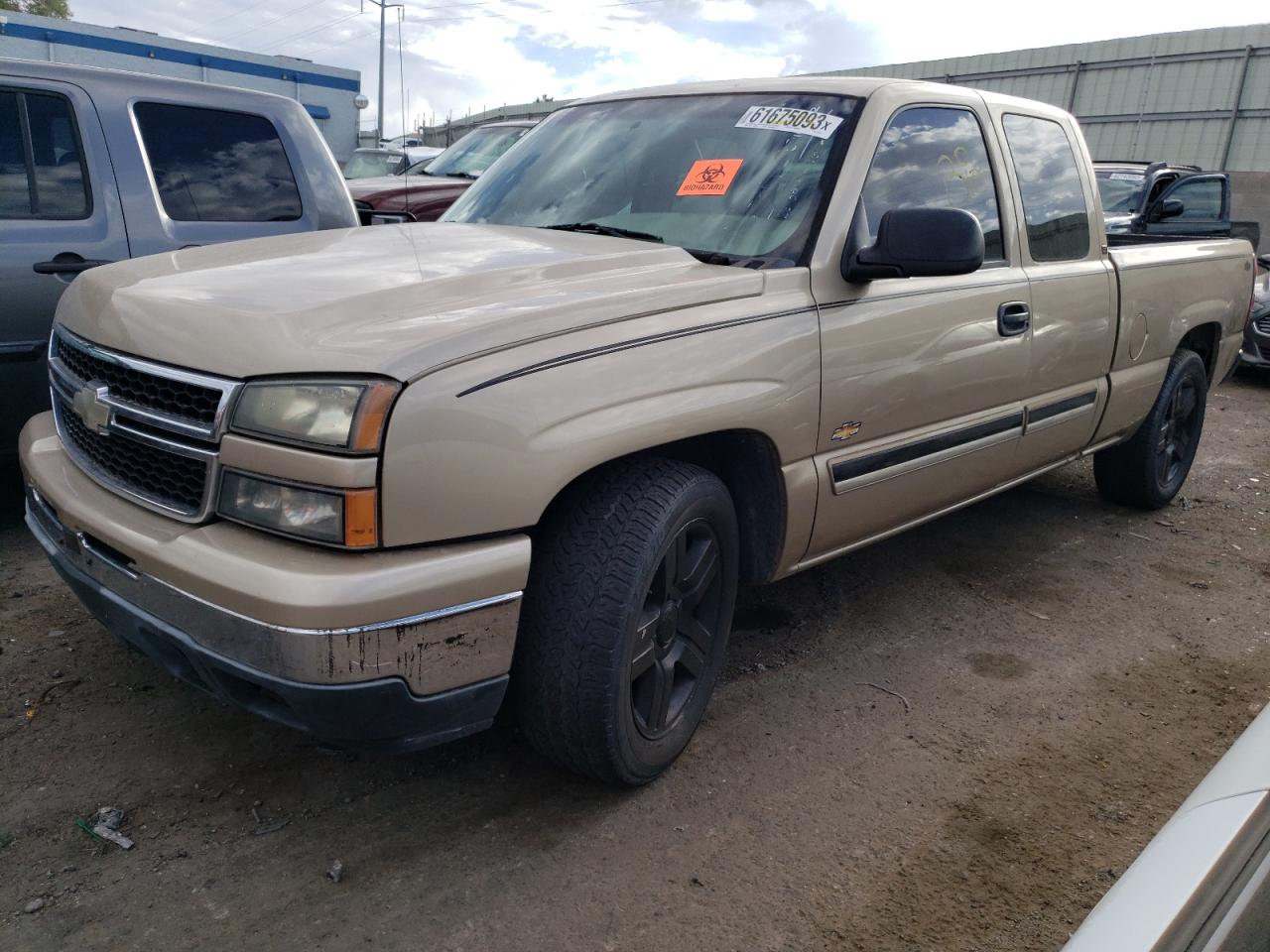 2006 Chevrolet Silverado C1500 VIN: 1GCEC19XX6Z160782 Lot: 61675093