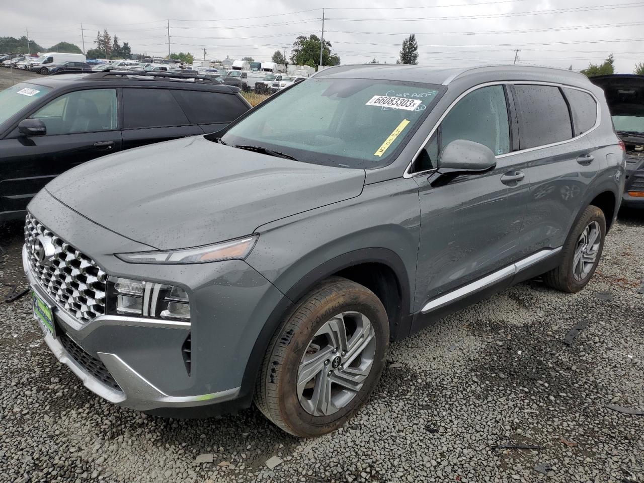 2021 Hyundai Santa Fe Sel VIN: 5NMS2DAJXMH311541 Lot: 66083303