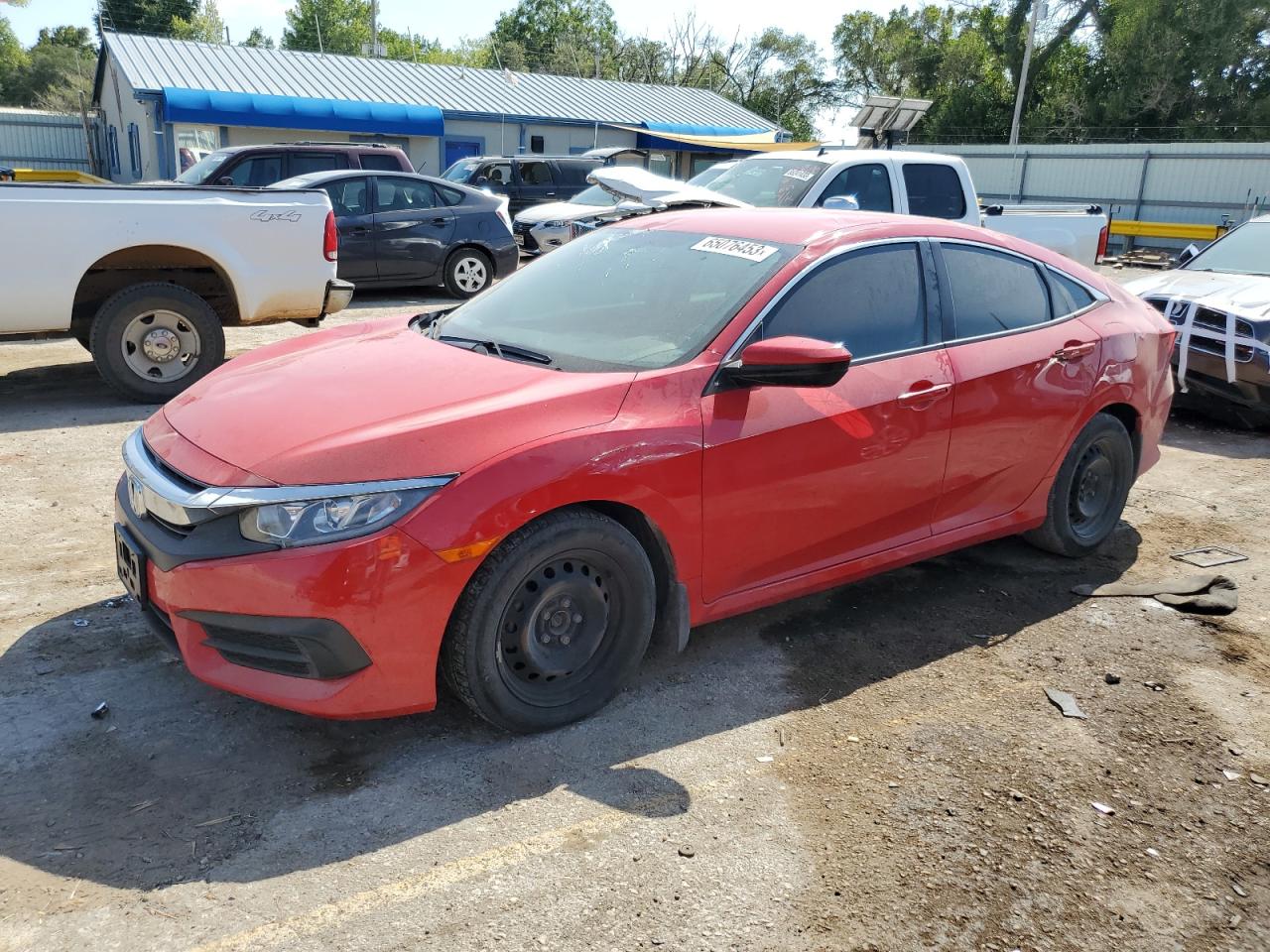 2017 Honda Civic Lx VIN: 2HGFC2F52HH549112 Lot: 42707274