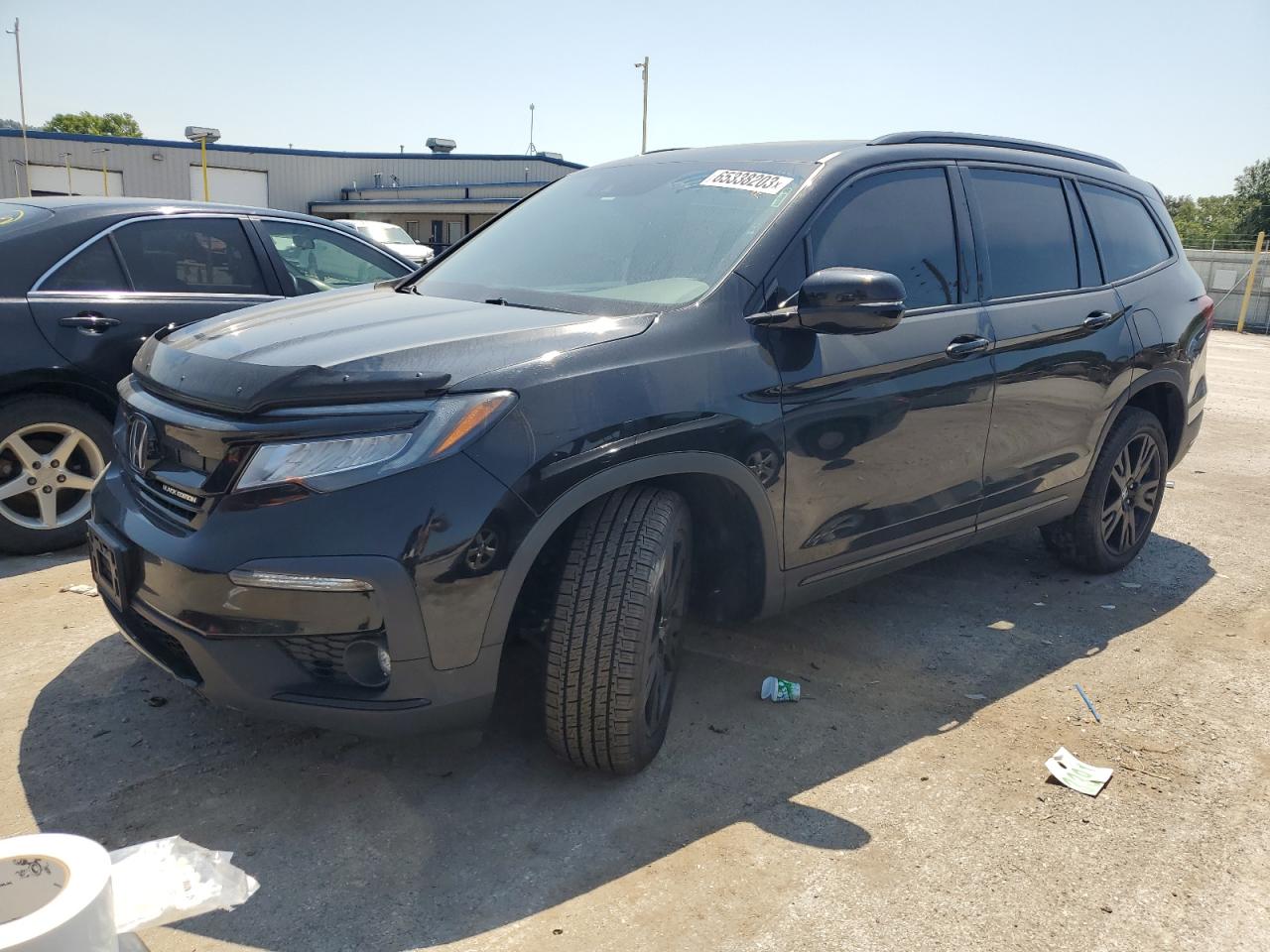 2020 Honda Pilot Black VIN: 5FNYF6H74LB001079 Lot: 65338203