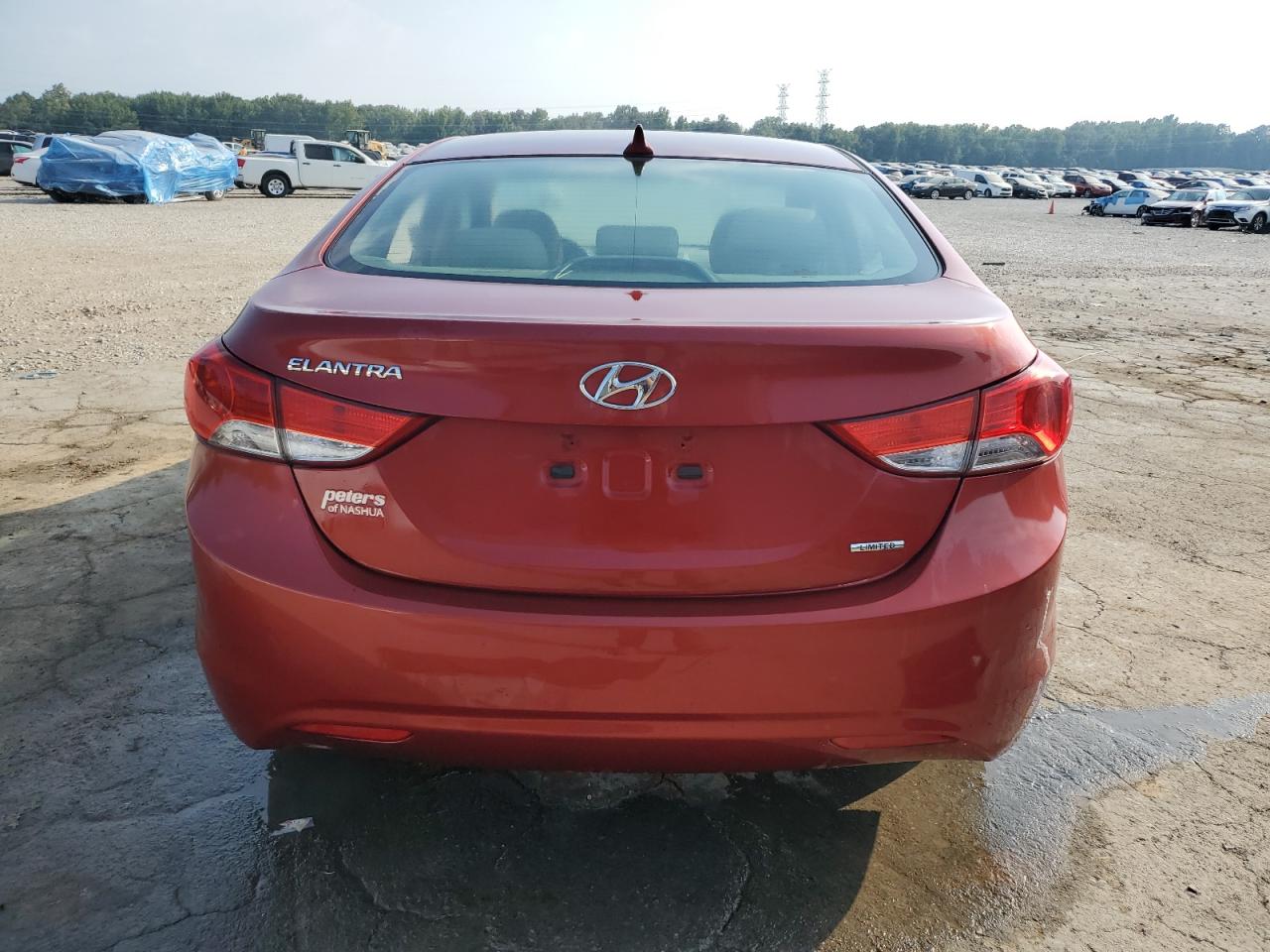 2011 Hyundai Elantra Gls VIN: KMHDH4AE5BU158739 Lot: 56847103