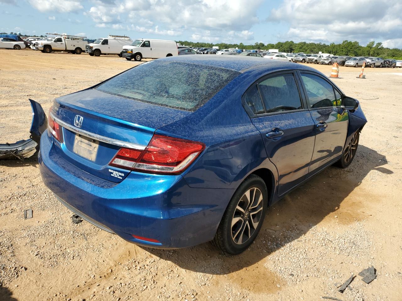 2015 Honda Civic Ex VIN: 2HGFB2F82FH550691 Lot: 62342573