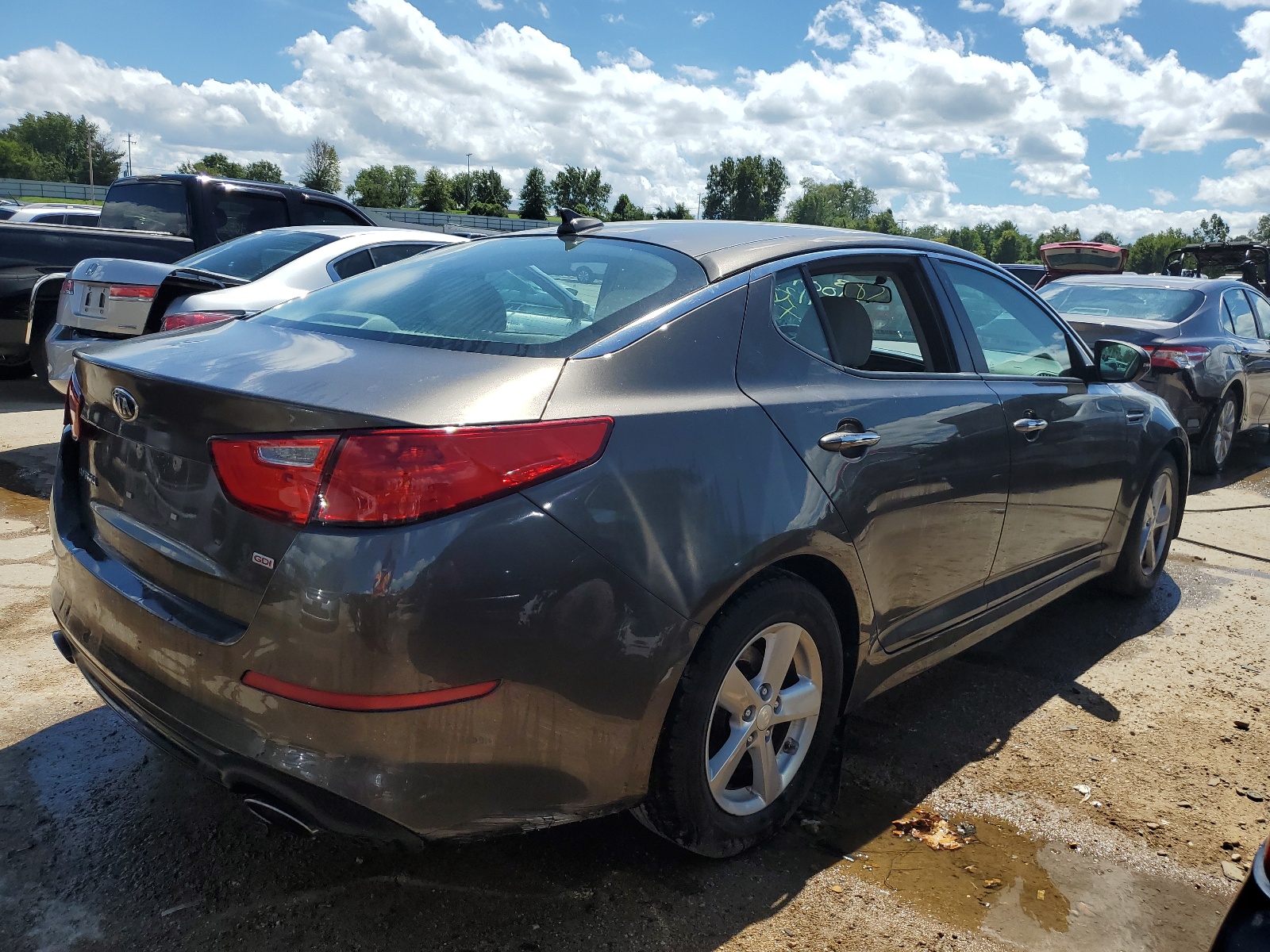 2014 Kia Optima Lx vin: 5XXGM4A75EG311757