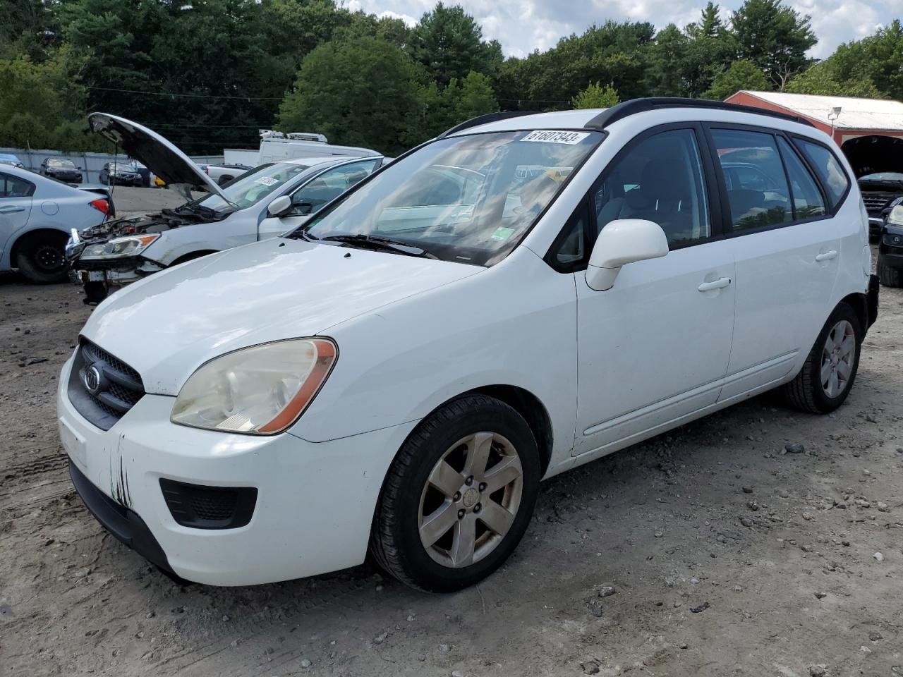 2008 Kia Rondo Lx VIN: KNAFG526987132372 Lot: 66921464
