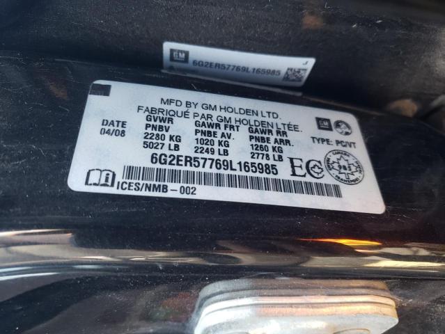 2009 PONTIAC G8   